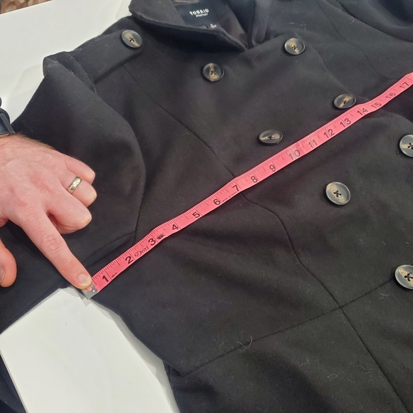 Torrid Trench Coat 2x - Picture 9 of 11